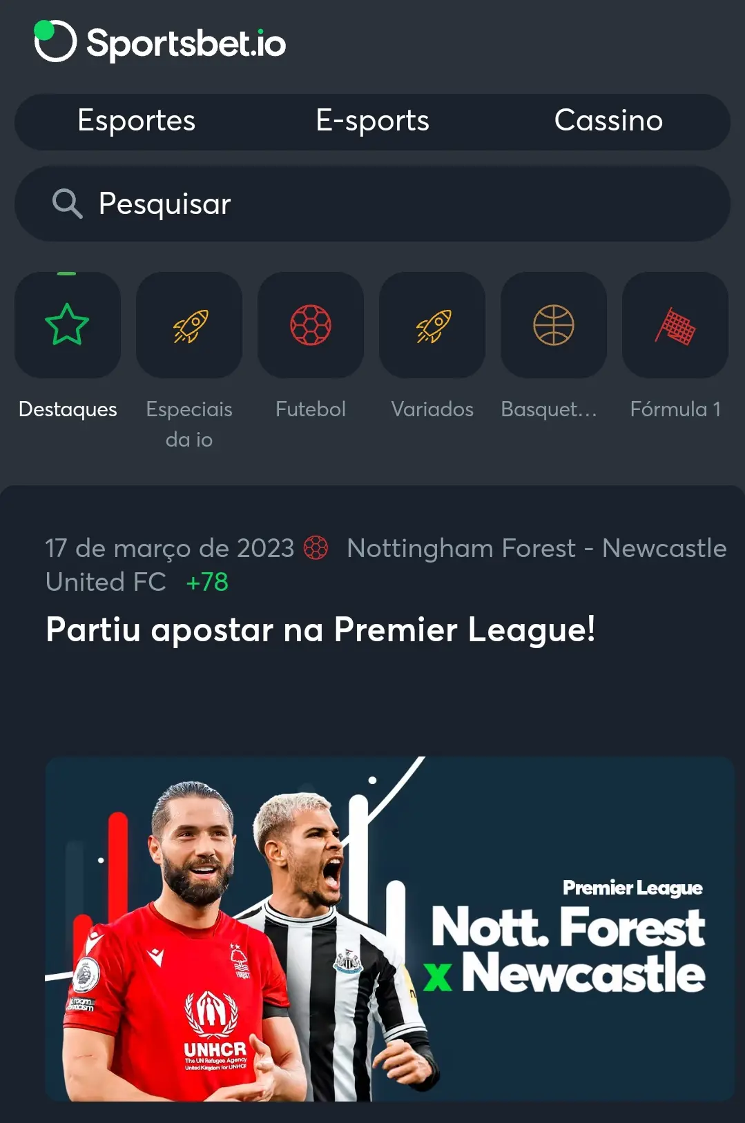 Site de Apostas Esportivas Sportsbet.io Site de Apostas Esportivas Sportsbet.io
